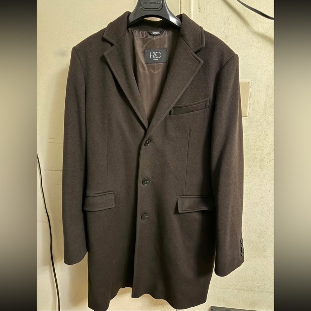HISO COAT 100% VIRGIN WOOL